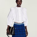 sandro サンドロ Short tweed skirt スカート