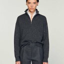 SANDRO サンドロ Half-zip sweater トップス