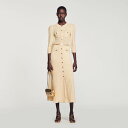 SANDRO サンドロ KNIT MIDI DRESS ワンピース ドレス