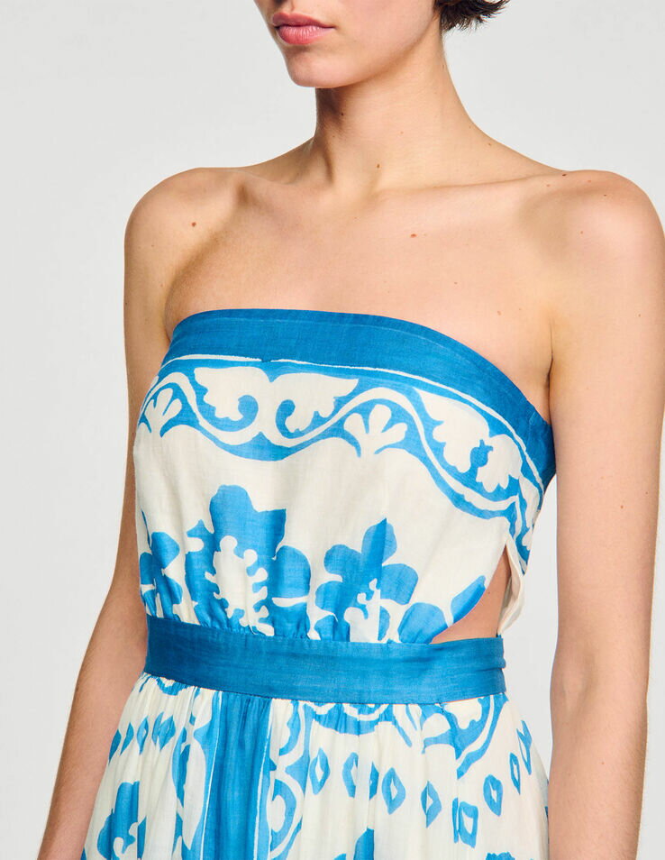 SANDRO サンドロ Strapless Dress ワンピース ドレス