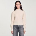 SANDRO サンドロ Ribbed Wool and Cashmere Sweater セーター