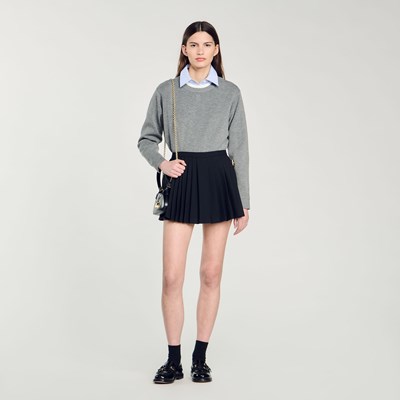 SANDRO ɥ Pleated skort 