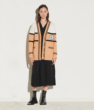 sandro ɥOversized two-tone cardiganǥ