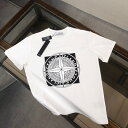 StoneIsland ストーンアイランド ロゴ コンパス メンズ Tシャツ 半袖 トップス レディース(4)