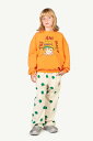 2022 TAO (The animal observatory) タオ Orange Clown Bear Kids Sweatshirt