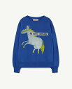 2023 TAO The animal observatory タオ Deep Blue Horse Bear Oversize Sweatshirt