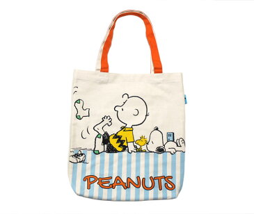 スヌーピー グッディバッグ/トートバッグ/買い物バッグ /ピーナッツ リラックス