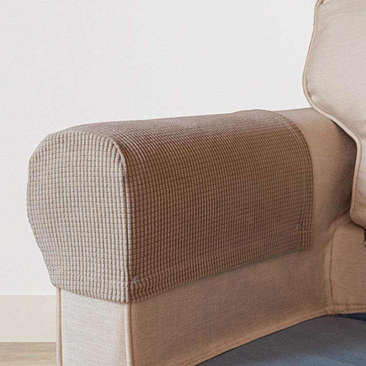 アームレスト フィット 洗える 伸縮 猫 汚れ防止 ストレッチ 1人掛け 肘掛けカバー ソファアームカバー ソファ肘掛けカバー 2人掛け ソファカバー ソファー 2枚セット おしゃれ シンプル 北欧 アームレスト 肘掛けカバー 伸縮素材 犬 [2]