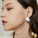 ピアス 3WAY仕様 アンティーク 艶消し レディース ピアス 華奢 ゴールド シルバー k18 仕上ニッケルフリー アクセサリー 金属アレルギー対応 ピアス 大人 かわいい ピアス 母の日 ホワイトデークリスマス 誕生日プレゼント レディース シンプル ジュエリー kikiya