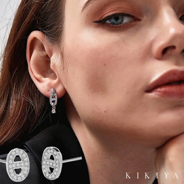 ピアス 日型ピアス 一連 二連 ミニマム レディース 日型モチーフ シルバー ニッケルフリー アクセサリー 金属アレルギー 対応 ピアス プラチナ 仕上 プレゼ...