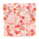 お宮参り 着物 レンタル 女の子/女児産着 お宮参り 0098 ピンク 鞠 ねじり梅 さくら 産着 レンタル 女の子 祝い着 着物 女の子 着物 掛け着 初着 お宮参り 着物 レンタル 女の子 赤ちゃん ベビー服 初着セット 産着 女児 fy16REN07【レンタル】