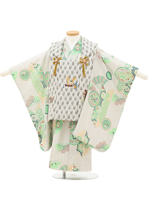 お申し込みの前に必ずページ下の「ご予約状況」をご確認ください。 &nbsp品　番 aao3288（被布セット/3歳男の子着物レンタル） &nbsp特　徴 3歳男の子の着物スタイル袴要らずのスタイルだから、着付も簡単で、お子様の着心地も良好。着物を着たがらないお子様にもおススメです。 　 &nbspサイズ 身長：90cm〜100cm 身丈：76cm/肩裄：40cm/袖丈：56cm &nbsp素　材 表地：ポリエステル /裏地：ポリエステル レンタル&nbsp期　間 レンタル期間は 3泊4日 となります。ご利用日 2日前 にお届けになります。ご利用日の翌日夕方までに返却発送して下さい。 &nbsp備　考 ※レンタル品です。販売用ではありません。※下記予約状況表を必ずご確認下さい。重複する期間でのご利用はできません。 *素材感や色合いの表現には個人差があり、環境により色合いが異なる場合がありますので、ご了承の上ご注文お願い致します。