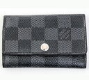 LOUIS VUITTON ルイ ヴィトン ミュルティクレ ダミエグラフィット N62662 6連キーケース #10225YR