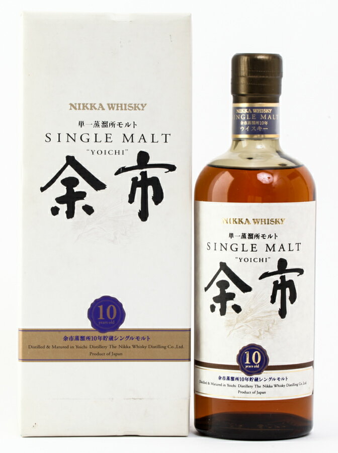 神奈川県内への発送限定 余市 10年 国産ウイスキー 45度 700ml 箱付 #1736 alc