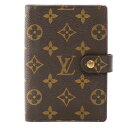 LOUIS VUITTON ルイヴィトン モノグラム アジェンダ PM 手帳カバー R20005 #13532YR