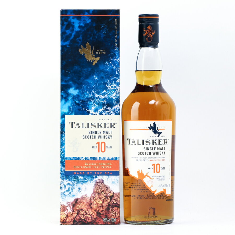 TALISKER タリスカー 10年 ウイスキー 45.8度 700ml 箱付 #2096 alc