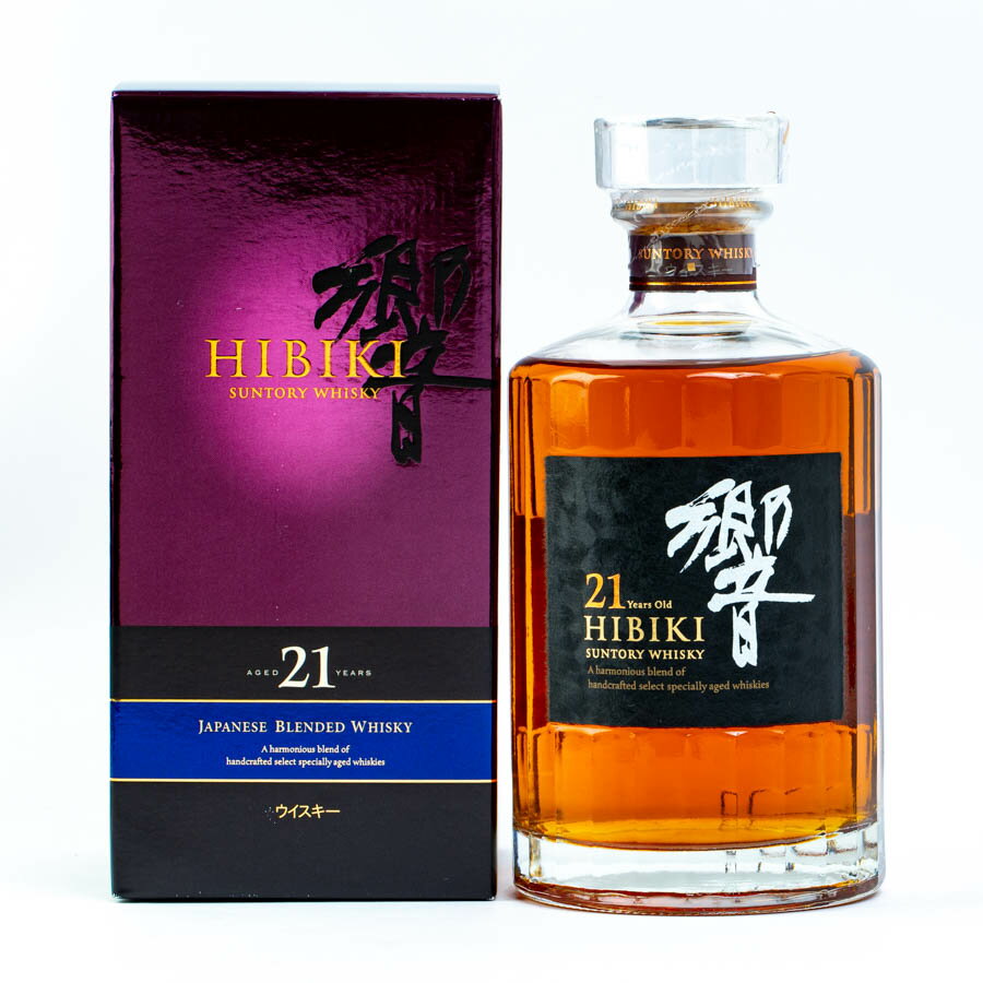 楽天お酒ブランド品骨董のカインドベア神奈川県内への発送限定 サントリー 響 21年 43度 700ml 箱付 #2370 alc