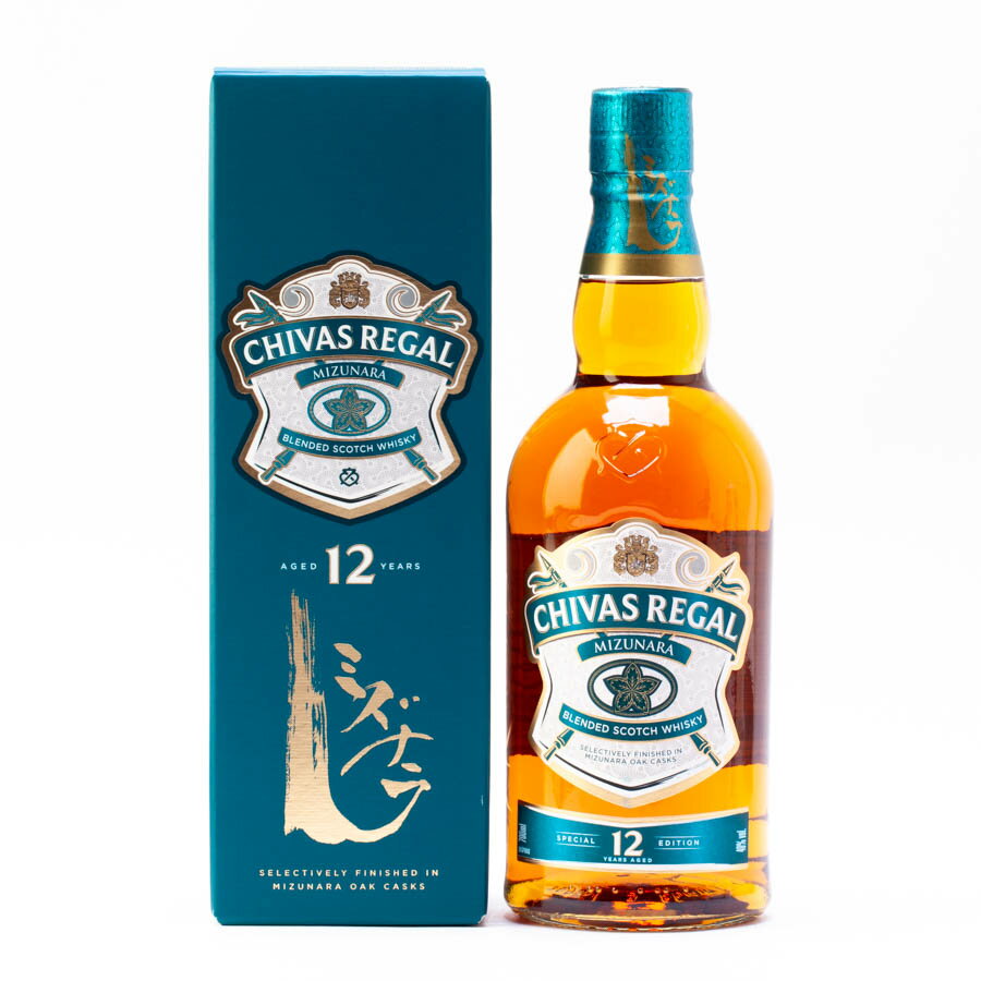 シーバスリーガル ミズナラ 12年 ブレンデッド ウイスキー 40度 700ml 箱付 #2718 alc