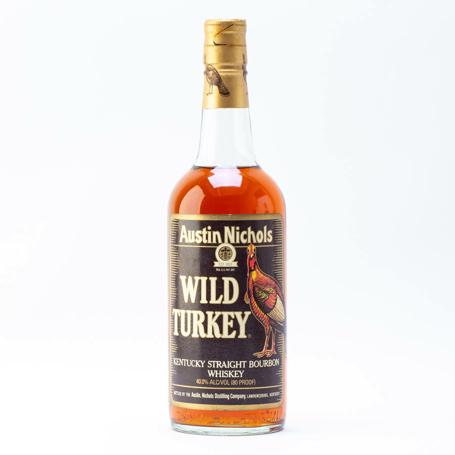 ワイルドターキー 旧ボトル バーボン ウイスキー 40度 750ml #2708 alc