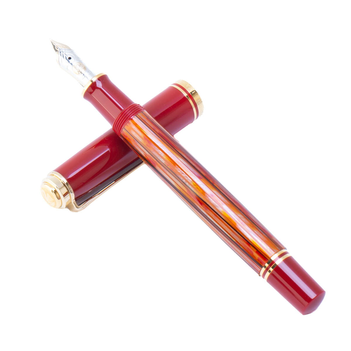 Pelikan M600万年筆 トータスシェルレッド(限定色) 楽天市場】トータスシェルレッド m600の通販