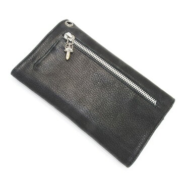 CHROME HEARTS(クロムハーツ)Wave Wallet BK Destroyer BS Fleur Buttons