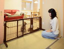 [ スタンドゲート F 60 A メッシュ ] kiinus 犬用 ペットゲート 小型犬 ドア付き 横幅調節 伸縮 置くだけ 室内用 木製 自立型 間仕切り 日本製 キーヌス ペット家具