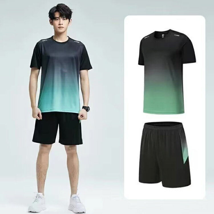 メンズ 半袖 体型カバー スポーツウェア 接触冷感 フィットネス メンズ水着 速乾 セパレート 日焼け防止 スポーツ 上下セット ランニングウェア 水陸両用 UVカット 男性 水着 フィットネスウェア ビーチ プール 海 ランニング