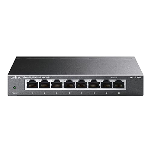 TP-Link 8ポート スイッチングハブ 10/100/1000Mbps ギガビット 金属筺体 設定不要 メーカー保証ライフタイム保証 TL-SG108S(UN) TP-Link 8ポート スイッチングハブ 10/100/1000Mbps ギガビット 金属筺体 設定不要 メーカー保証ライフタイム保証 TL-SG108S(UN)
