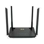 ASUS WiFi 無線 ルーター WiFi6 1201+574Mbps v6プラス対応デュアルバンド RT-AX1800U (A) メッシュセキュリティ機能付 3階建 接続台数32台 国内正規代理店品