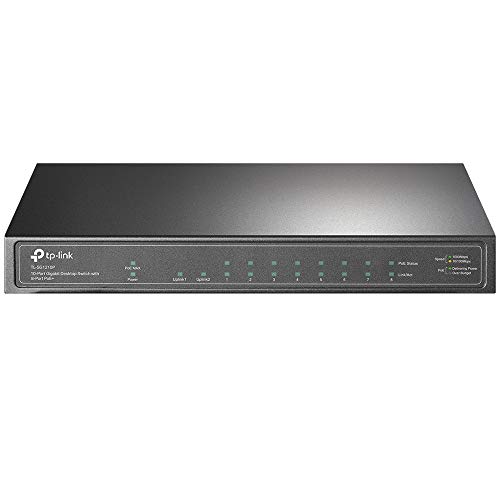 TP-Link 10ポート ギガビット デスクトップ スイッチングハブ(8 PoE+ ポート 搭載) poe ハブ TL-SG1210P TP-Link 10ポート ギガビット デスクトップ スイッチングハブ(8 PoE+ ポート 搭載) poe ハブ TL-SG1210P