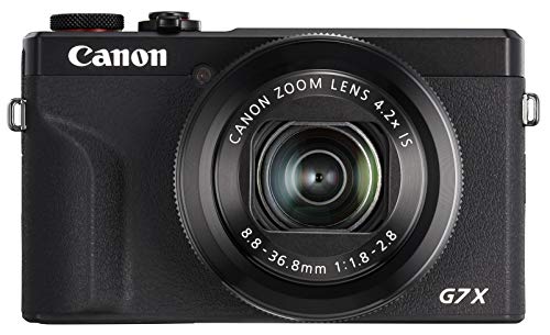 Canon コンパクトデジタルカメラ PowerShot G7 X Mark III ブラック 1.0型センサー/F1.8レンズ/光学4.2..