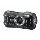 RICOH 防水デジタルカメラ RICOH WG-50 ブラック 防水14m耐ショック1.6m耐寒-10度 RICOH WG-50 BK 04571