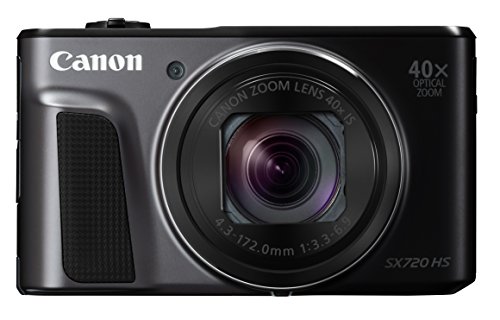 Canon デジタルカメラ PowerShot SX720 HS ブラック 光学40倍ズーム PSSX720HSBK