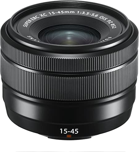 FUJIFILM X 交換レンズ フジノン ズーム 標準 コンパクト XC15-45mm 手ブレ補正 電動ズーム ブラック F XC15-45MMF3.5-5.6OIS PZ B