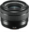 FUJIFILM X 交換レンズ フジノン ズーム 標準 コンパクト XC15-45mm 手ブレ補正 電動ズーム ブラック F XC15-45MMF3.5-5....