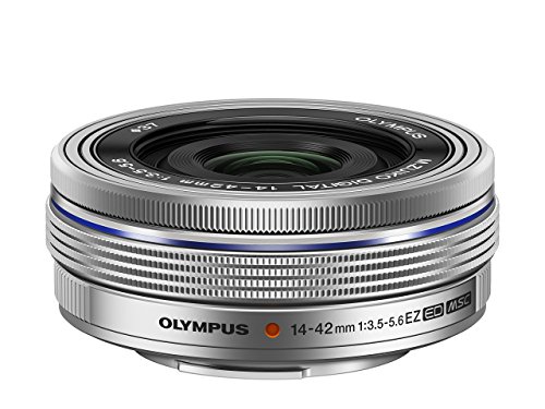 OLYMPUS 電動式パンケーキズームレンズ M.ZUIKO DIGITAL ED 14-42mm F3.5-5.6 EZ SLV