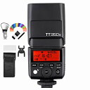 Godox正規品 技適マーク付き GODOX TT350S Sony用 カメラスピードライト TTL 制御 2.4G HSS 1/8000s GN36 SONY A7 A7RII A7R A7S A58 A7II A99 ILCE6000L A77I