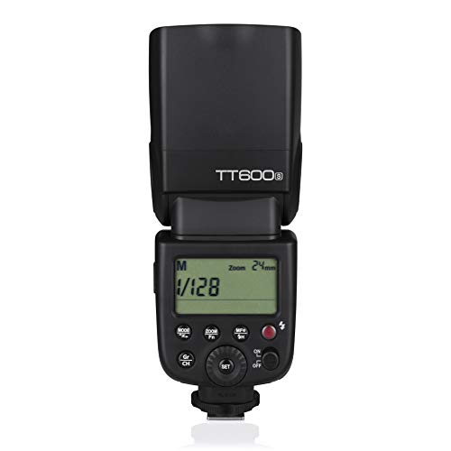 電波法認証取得 Godox TT600S カメラフラッシュ 2.4GワイヤレスXシステム内蔵 LCDパネル搭載 Sony DSLRカメラ用 並行輸入品