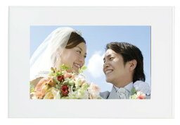 FUJIFILM デジタルフォトフレーム 7インチ 内蔵メモリー1GB 解像度800 480 ホワイト DP-700SH W