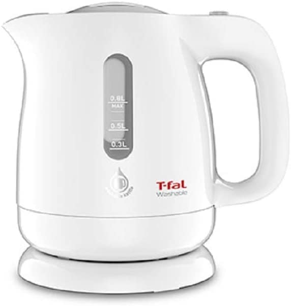 電気ケトル ティファール(T-FAL) 電気ケトル 0.8L ホワイトウォッシャブル KO8001JP