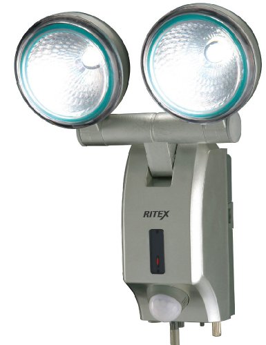 ムサシ RITEX 7W 2 LED多機能型センサーライト 「家庭用100V電源」 LED-AC514