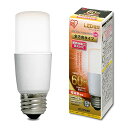 アイリスオーヤマ LED電球 口金直径26mm E26 T形 全方向タイプ 60W形相当 電球色 LDT7L-G/W-6V1 1)単品(3)
