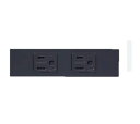 パナソニック(Panasonic) Sプレート埋込接地Wコンセントセット グレー WN115215H