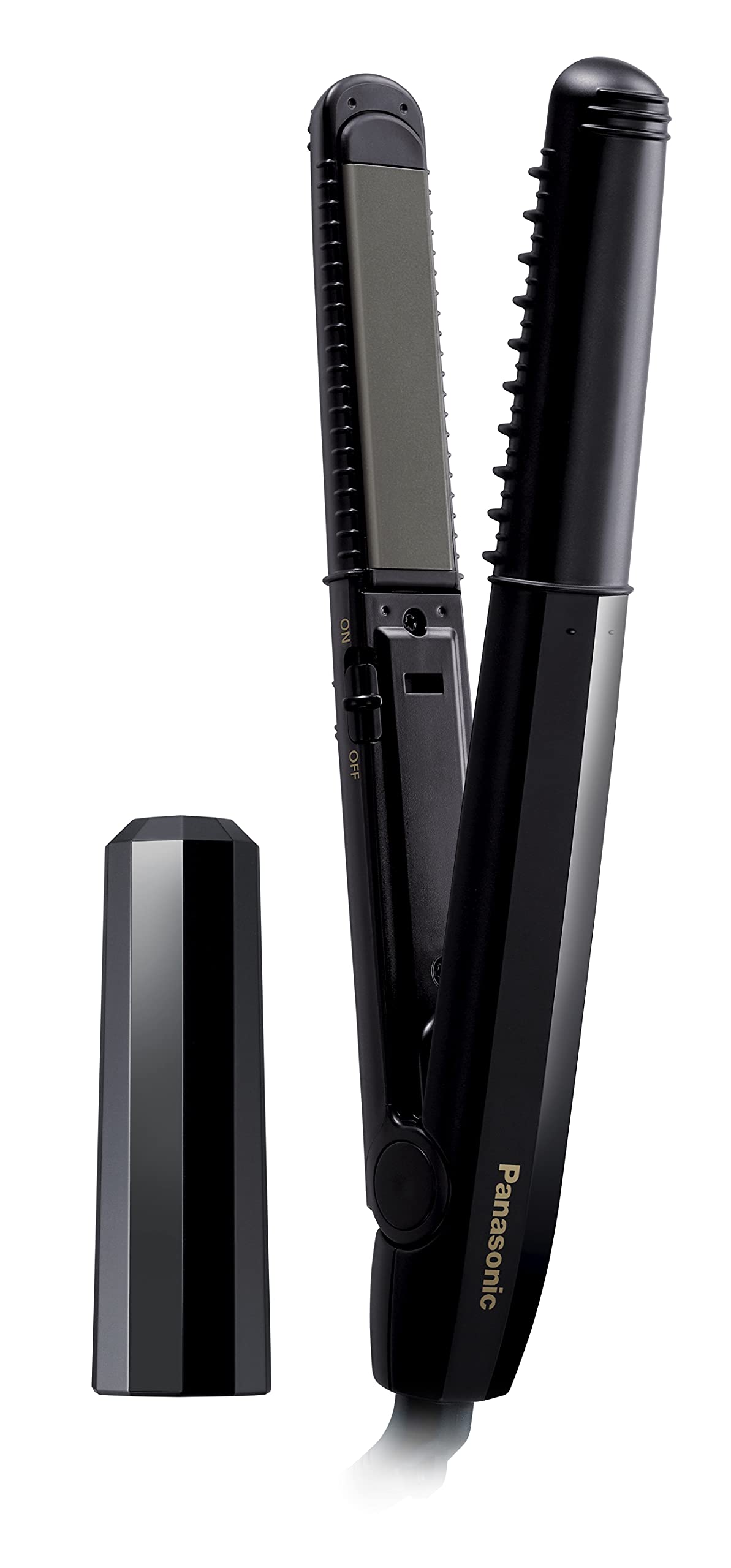 パナソニック コンパクトアイロン ショートヘアメンズ向け アレンジ ストレート 2Wayタイプ 黒 EH-HV19-K