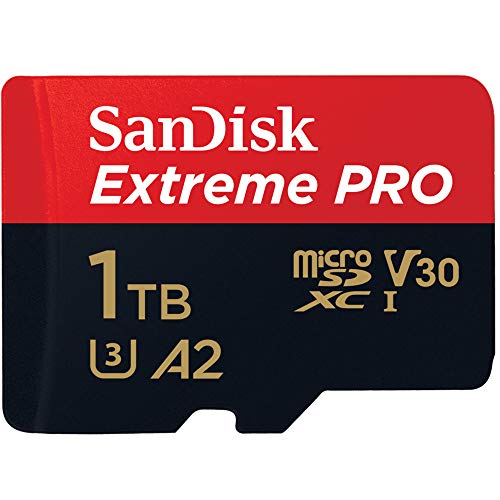 マイクロSD 1TB サンディスク Extreme PRO microSDXC A2 SDSQXCZ-1T00 海外パッケージ品