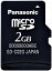 パナソニック microSDカード 2GB RP-SM02GBJ1K