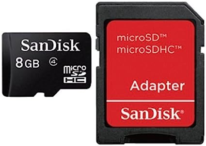 SanDisk microSDHCカード 8GB (SD変換アダプター付属) Class4 日本語パッケージ 説明書入り SDSDQ-008G-J35A SanDisk microSDHCカード 8GB (SD変換アダプター付属) Class4 日本語パッケージ 説明書入り SDSDQ-008G-J35A