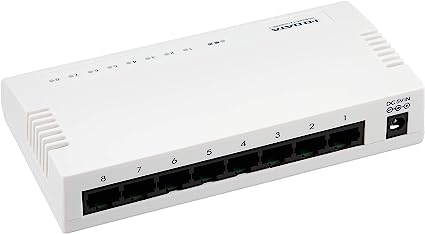 アイ オー データ 100BASE-TX/10BASE-Te対応 8ポート レイヤー2スイッチングハブ ホワイト 日本メーカー ETX-ESH08WC