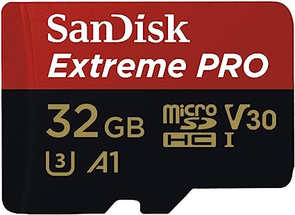サンディスク ( SANDISK ) 32GB microSD Extreme PRO R=100MB/s W=90MB/s SDアダプタ付き 海外パッケージ SDSQXCG-032G-GN6MA