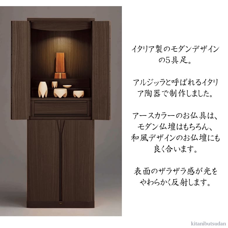 現代仏壇 ≪ミニ仏具 フーモ Sサイズ／Lサイズ≫ 八木研